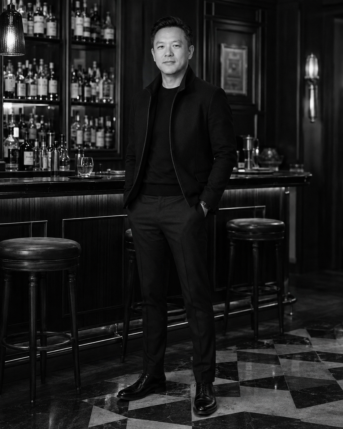 Sam Wong standing portrait